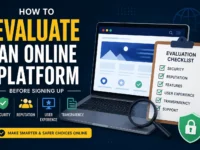 How to Evaluate an Online Platform Before Signing Up