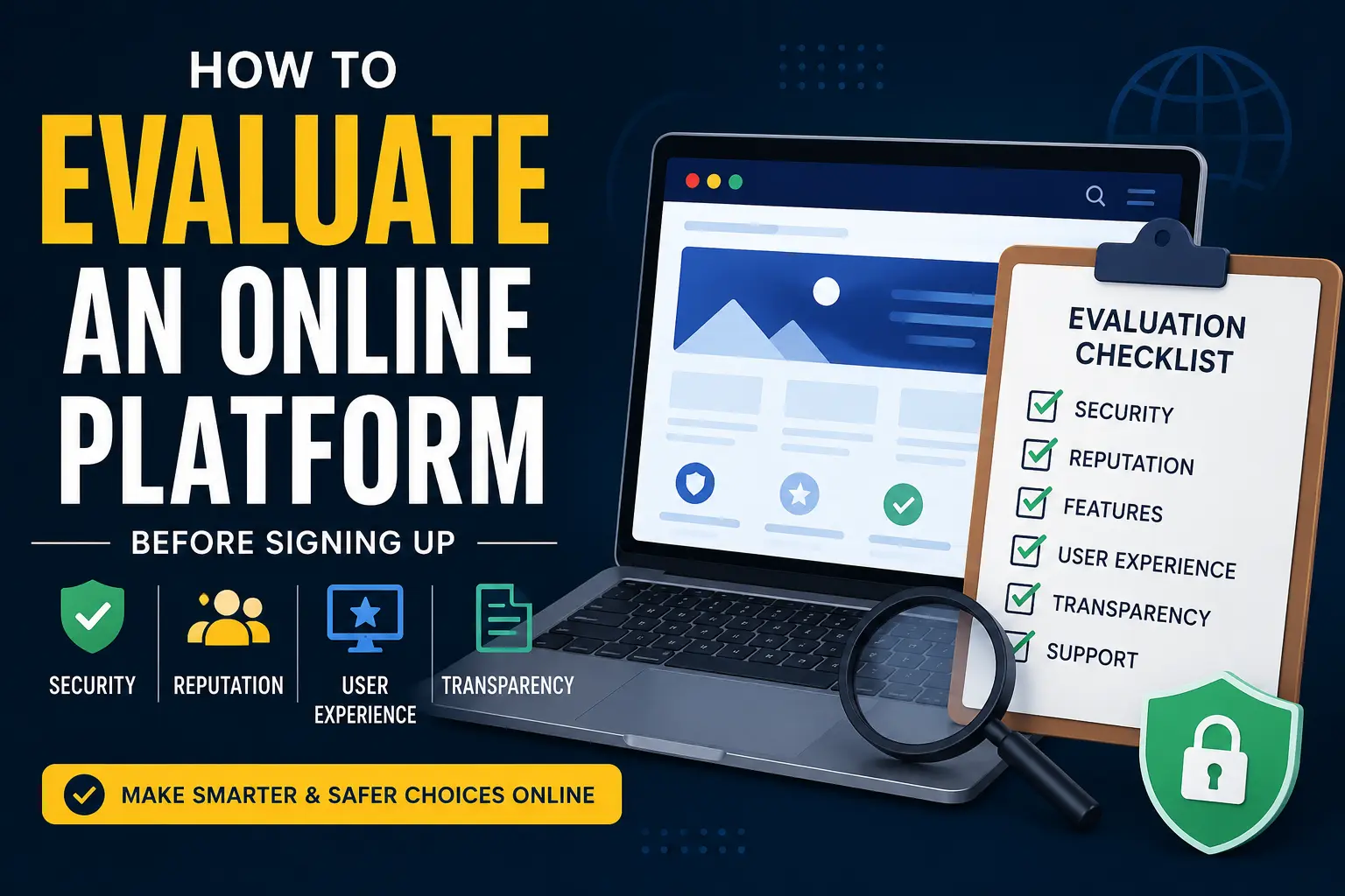 How to Evaluate an Online Platform Before Signing Up
