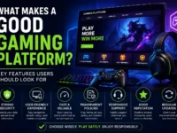gaming platform serves as the foundation of a user's experience
